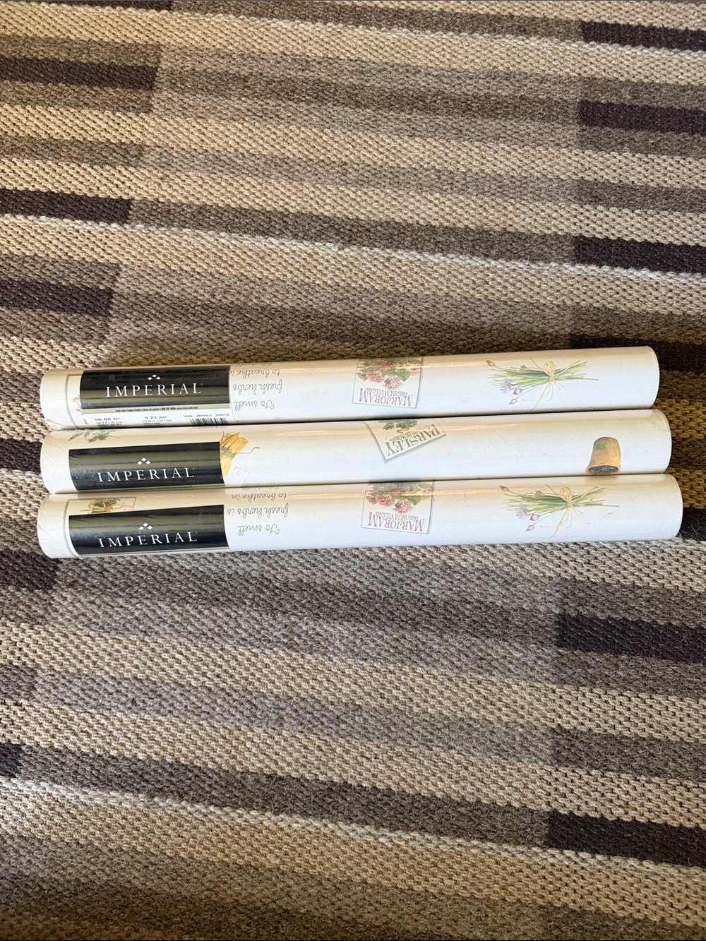 Imperial Beige Floral Wallpaper Roll - Beige
